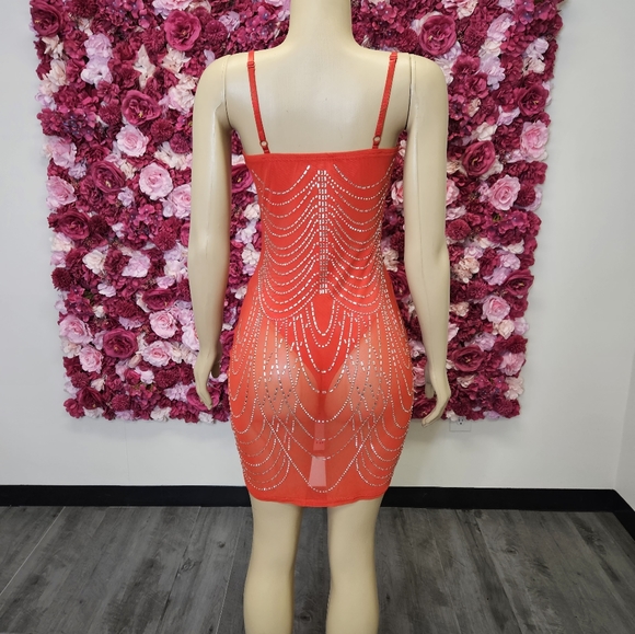 Night Club Dress, Bodycon Midi Dress, Sexy Club Dresses, Sequin Dress - Picture 4 of 5